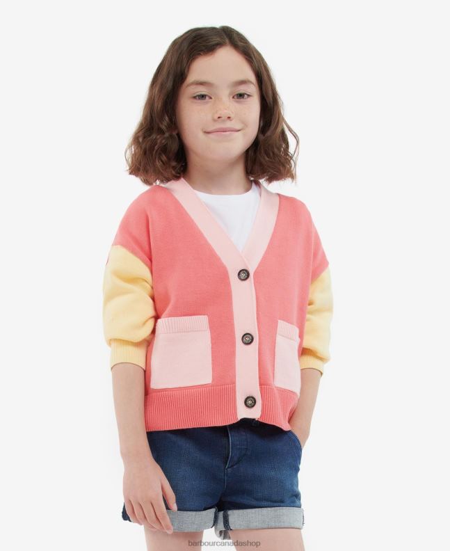 Barbour Clothing Girls Classic Multi Lyla Cardigan 2BB2F2575
