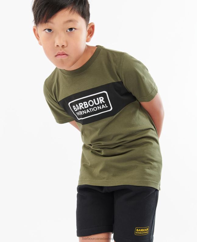 Barbour Clothing Boys Cargo Panel T-Shirt 2BB2F2534