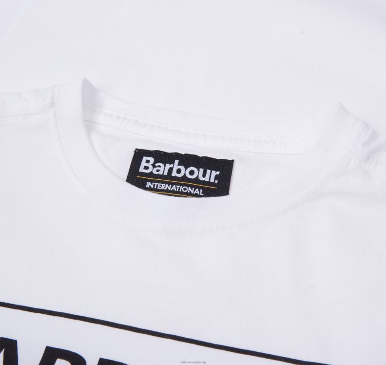 Barbour Clothing Boys Grey Marl Essential Large Logo T-Shirt 2BB2F2527