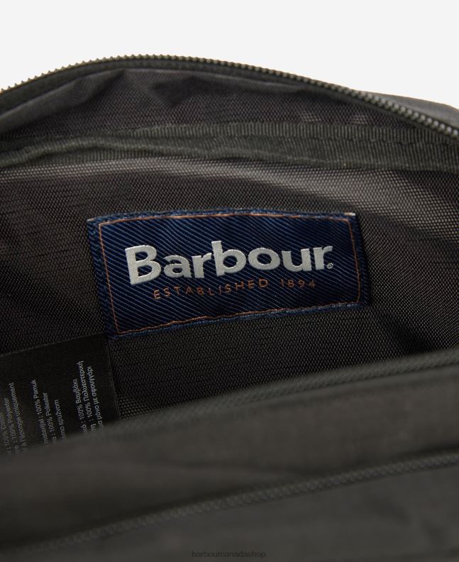 Barbour Accessories Men Black Double Zip Washbag 2BB2F2199