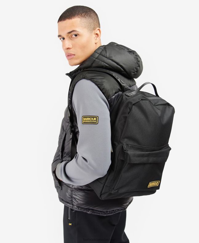 Barbour Accessories Men Black Knockhill Backpack 2BB2F2190
