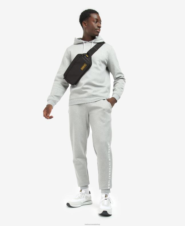 Barbour Accessories Men Classic Black Racer Crossbody Bag 2BB2F2213