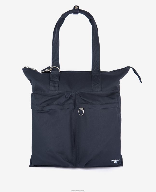 Barbour Accessories Men Classic Navy Cascade Two-Way Tote Bag 2BB2F2215