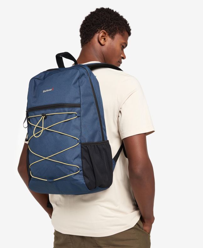 Barbour Accessories Men Lake/Golden Green Arwin Canvas Explorer Backpack 2BB2F2210