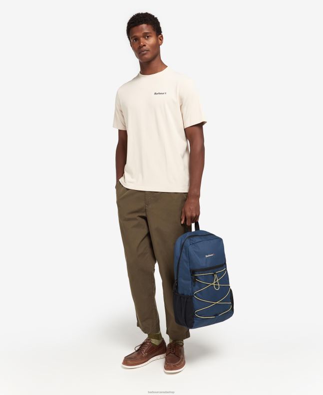 Barbour Accessories Men Lake/Golden Green Arwin Canvas Explorer Backpack 2BB2F2210