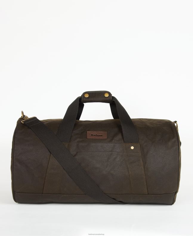 Barbour Accessories Men Navy Explorer Wax Duffle Bag 2BB2F2191