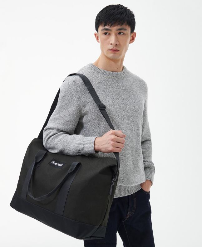 Barbour Accessories Men Navy/Olive Highfield Canvas Holdall 2BB2F2195