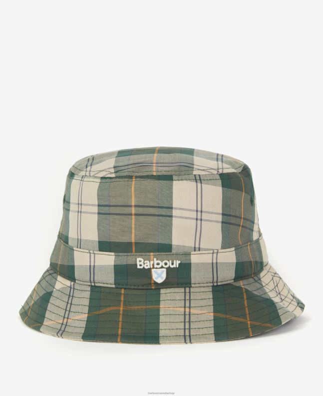 Barbour Accessories Men Amble Sand Tartan Bucket Hat 2BB2F2304