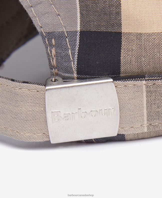 Barbour Accessories Men Beige Tartan Sports Cap 2BB2F2266