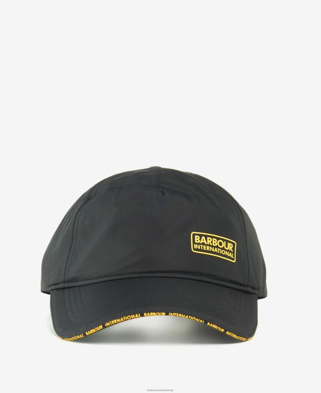 Barbour Accessories Men Classic Black Formula Sports Cap 2BB2F2289