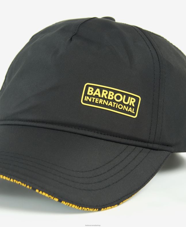 Barbour Accessories Men Classic Black Formula Sports Cap 2BB2F2289