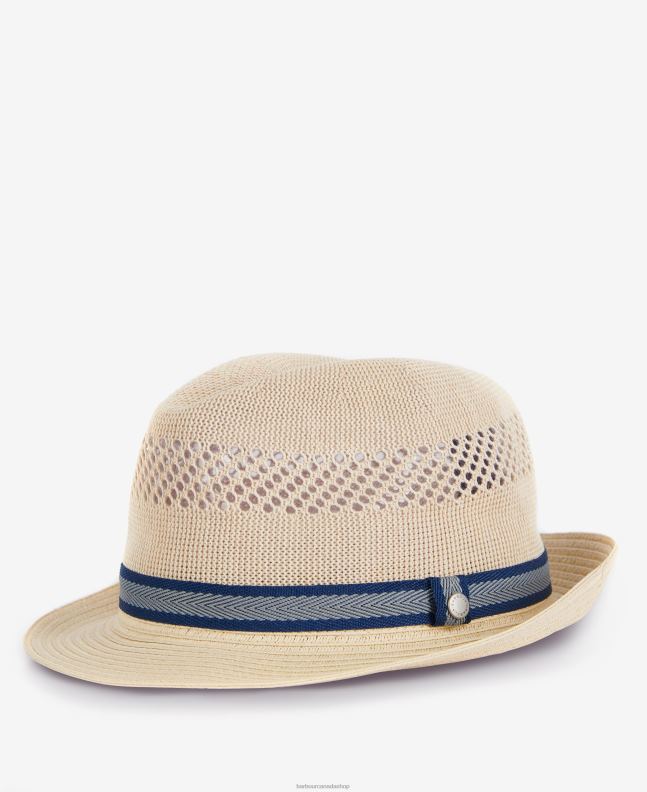 Barbour Accessories Men Ecru Craster Trilby 2BB2F2244