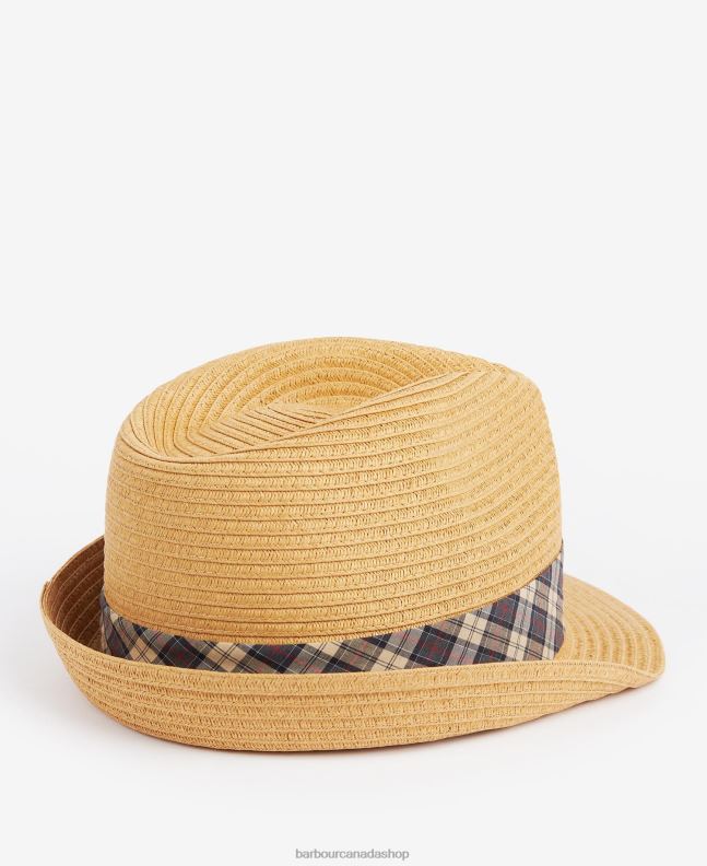Barbour Accessories Men Ecru/Summer Navy Lomond Trilby 2BB2F2264