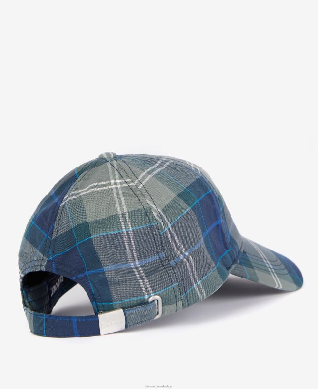 Barbour Accessories Men Kielder Blue Tartan Sports Cap 2BB2F2271
