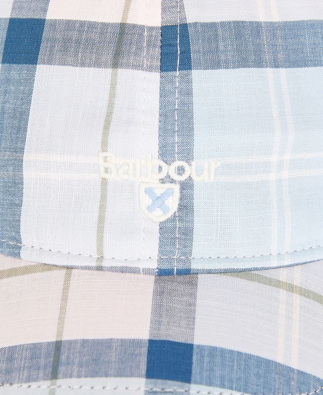 Barbour Accessories Men Kielder Blue Tartan Sports Cap 2BB2F2303