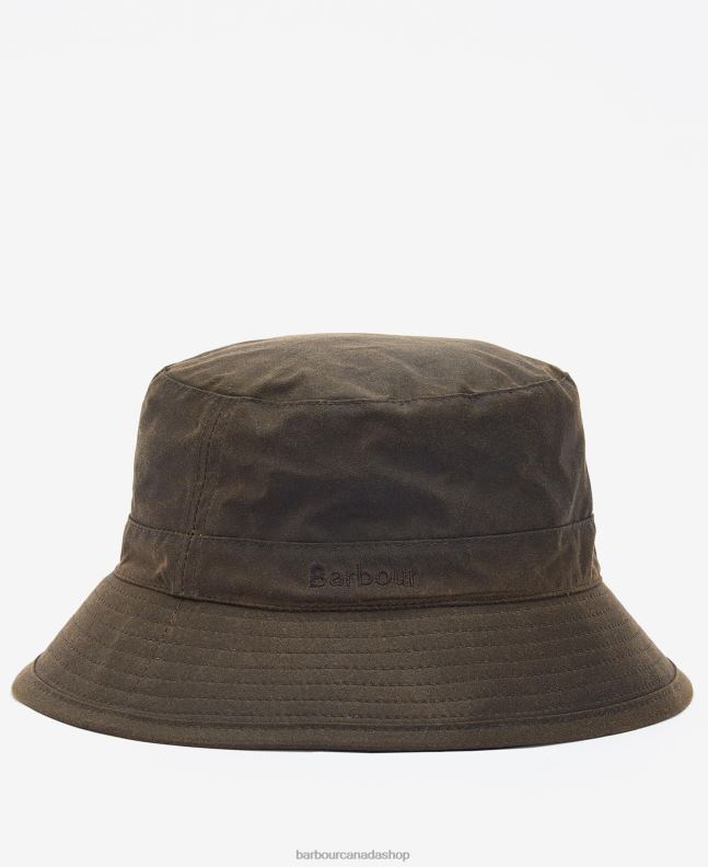 Barbour Accessories Men Navy Wax Bucket Hat 2BB2F2236