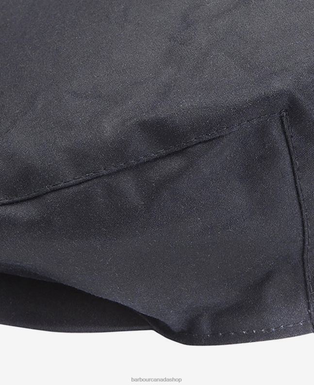 Barbour Accessories Men Navy Wax Flat Cap 2BB2F2241