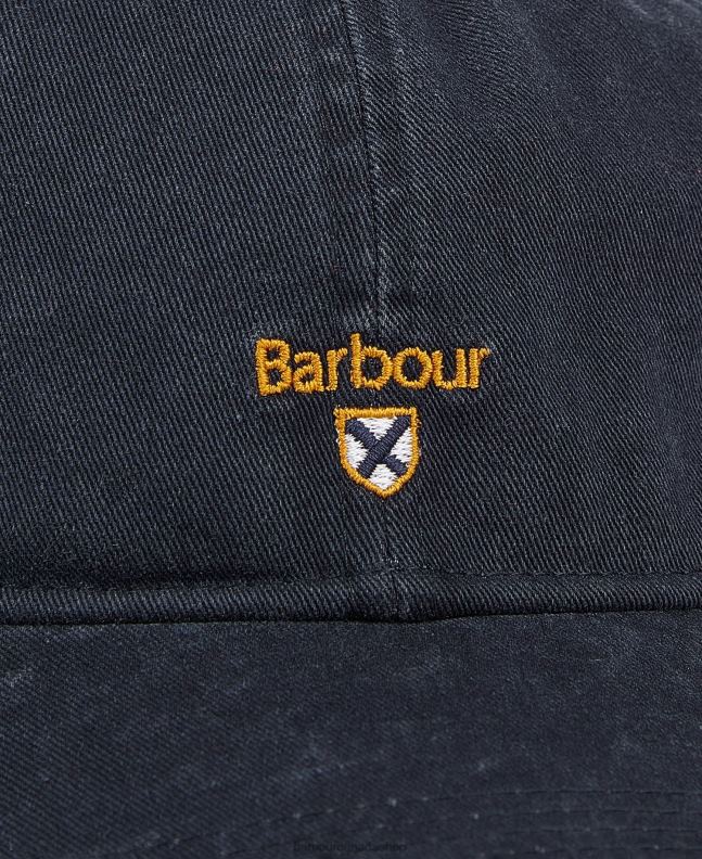 Barbour Accessories Men Posey Green Tartan Crest Sports Cap 2BB2F2272