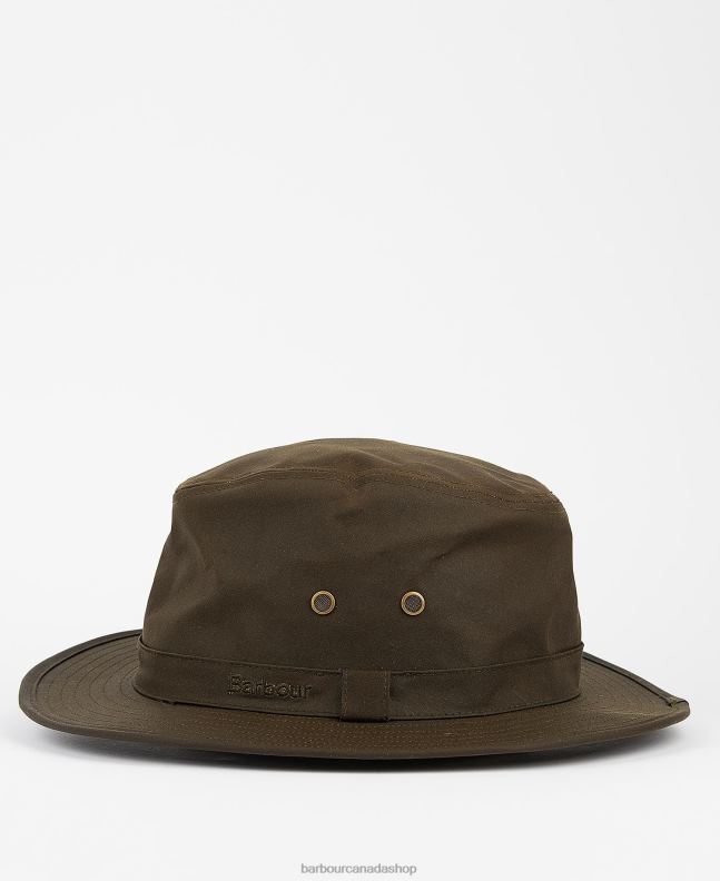 Barbour Accessories Men Sand Dawson Wax Safari Hat 2BB2F2234