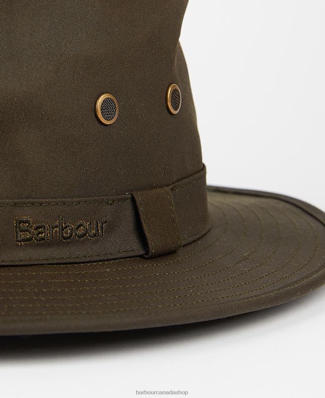 Barbour Accessories Men Sand Dawson Wax Safari Hat 2BB2F2234