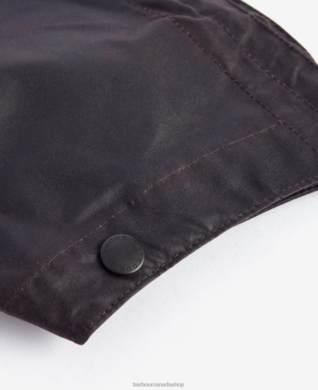 Barbour Accessories Men Black Waxed Cotton Plain Hood 2BB2F2340