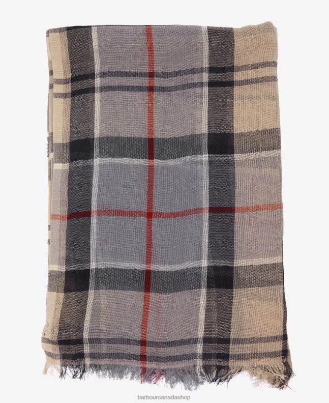 Barbour Accessories Men Stone Dress Tartan Welton Tartan Scarf 2BB2F2350