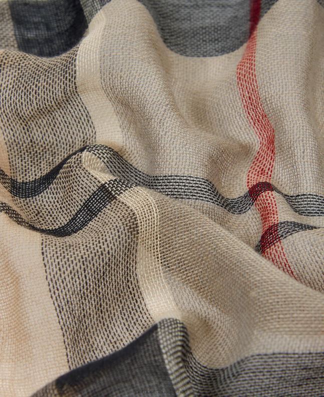 Barbour Accessories Men Stone Dress Tartan Welton Tartan Scarf 2BB2F2350