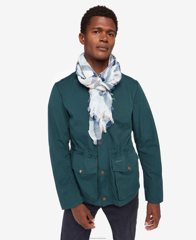 Barbour Accessories Men Stone Dress Tartan Welton Tartan Scarf 2BB2F2355