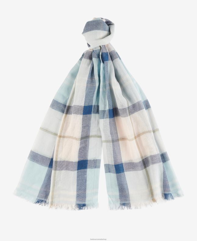 Barbour Accessories Men Stone Dress Tartan Welton Tartan Scarf 2BB2F2355