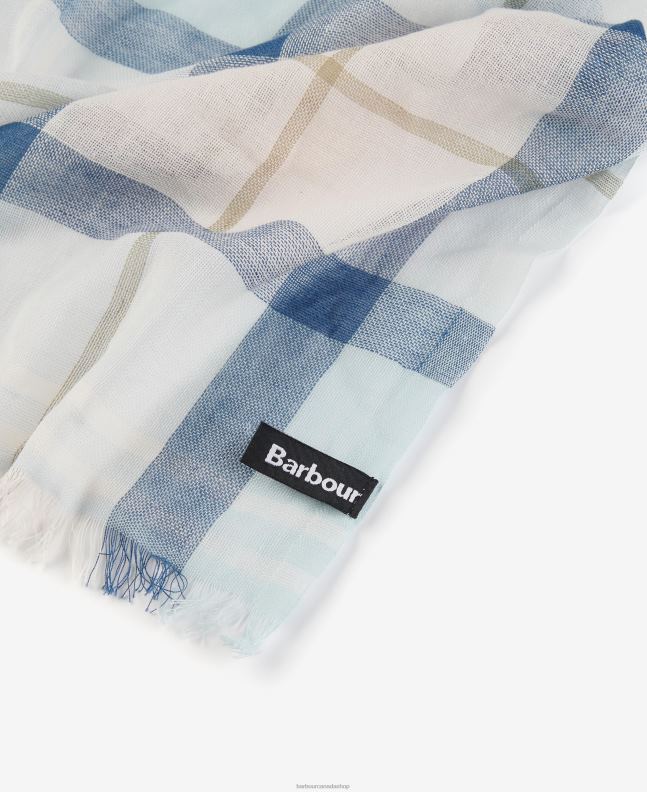 Barbour Accessories Men Stone Dress Tartan Welton Tartan Scarf 2BB2F2355