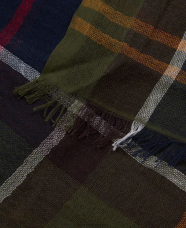 Barbour Accessories Men Stone Dress Tartan Welton Tartan Scarf 2BB2F2357
