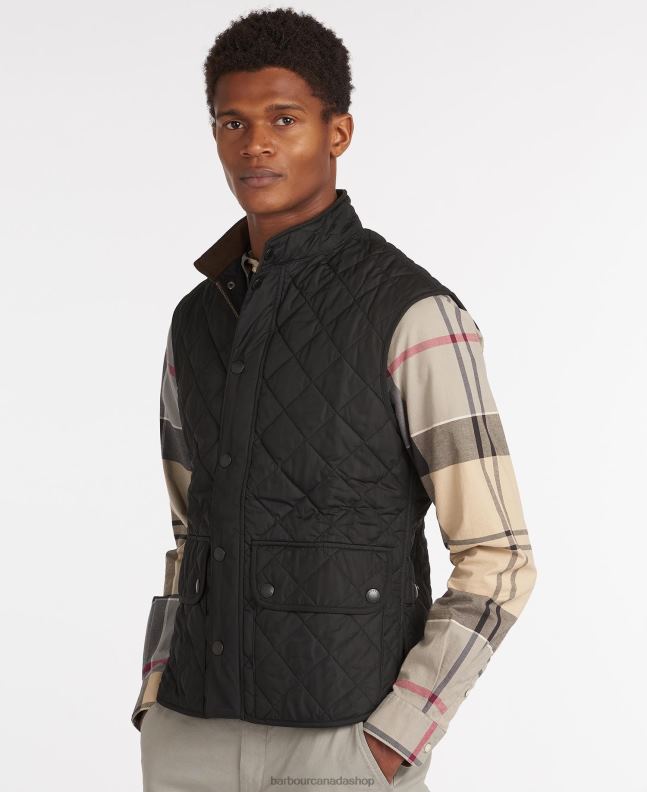 Barbour Clothing Men Black Lowerdale Gilet 2BB2F225
