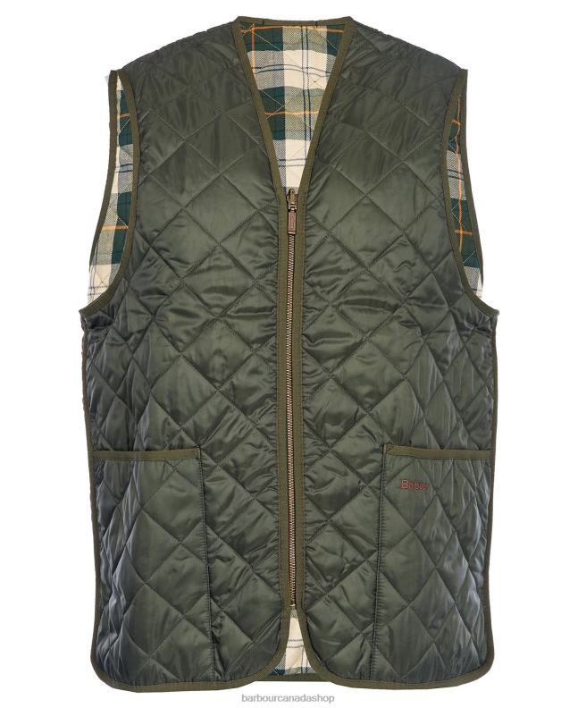Barbour Clothing Men Black/Modern Quilted Waistcoat/Zip-In Liner 2BB2F2321