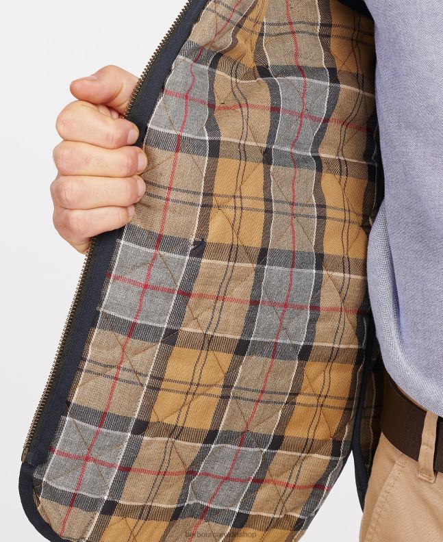 Barbour Clothing Men Black/Modern Quilted Waistcoat/Zip-In Liner 2BB2F2323