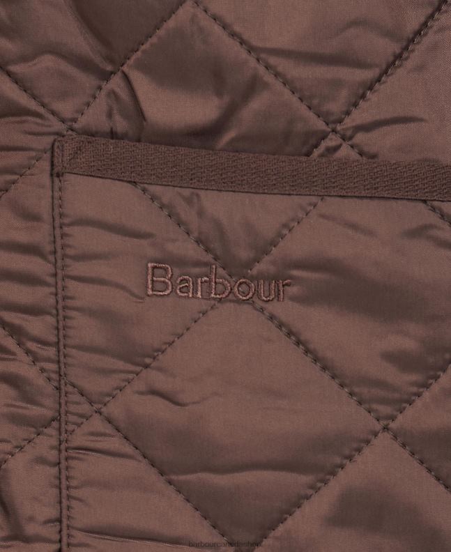 Barbour Clothing Men Dark Brown Polarquilt Waistcoat/Zip-In Liner 2BB2F2341