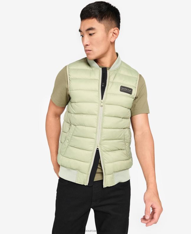 Barbour Clothing Men Olive Elgin Quilted Gilet 2BB2F272