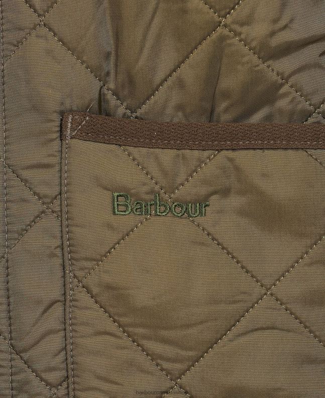 Barbour Clothing Men Olive Polarquilt Waistcoat/Zip-In Liner 2BB2F2316