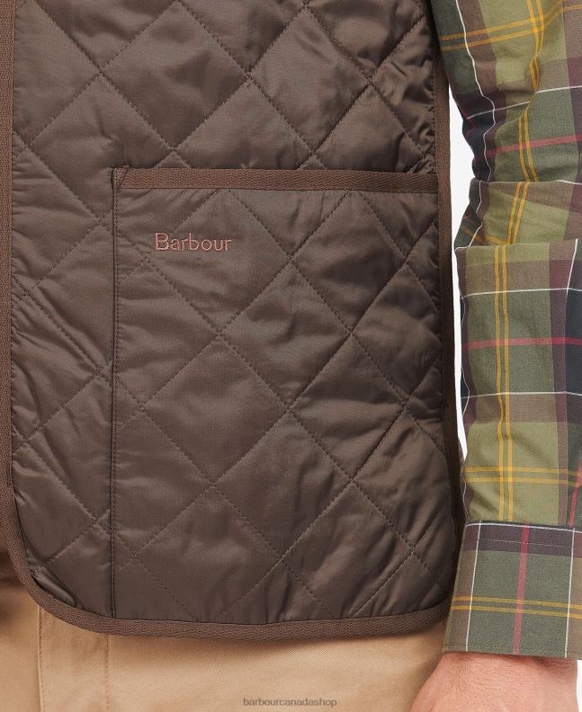 Barbour Clothing Men Rustic/Muted Quilted Waistcoat/Zip-In Liner 2BB2F2328