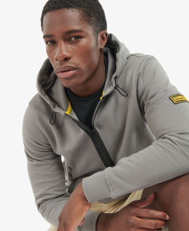 Barbour Clothing Men Black Badge Half Zip Hoodie 2BB2F1070