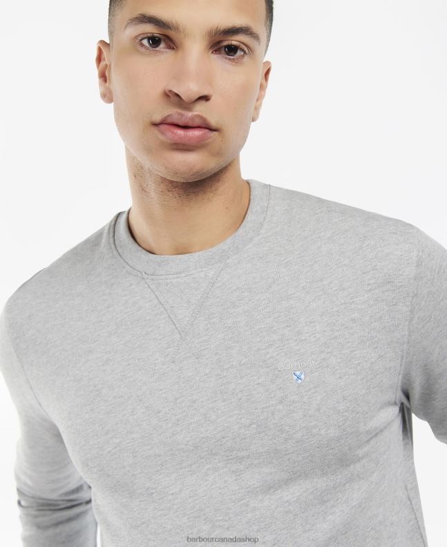 Barbour Clothing Men Black Ridsdale Crew-Neck Sweatshirt 2BB2F1012