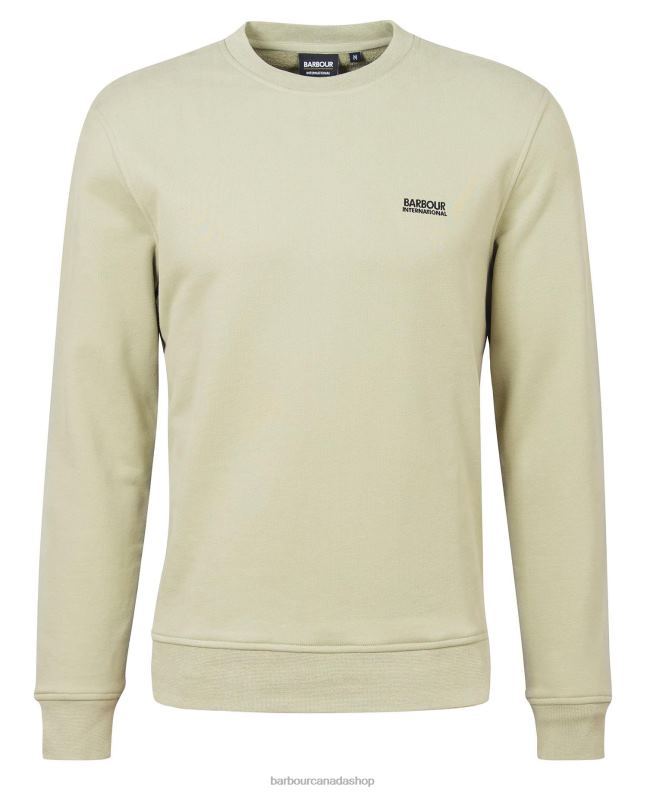 Barbour Clothing Men Cavalry Sand Roadster Crew Neck Sweater 2BB2F1002