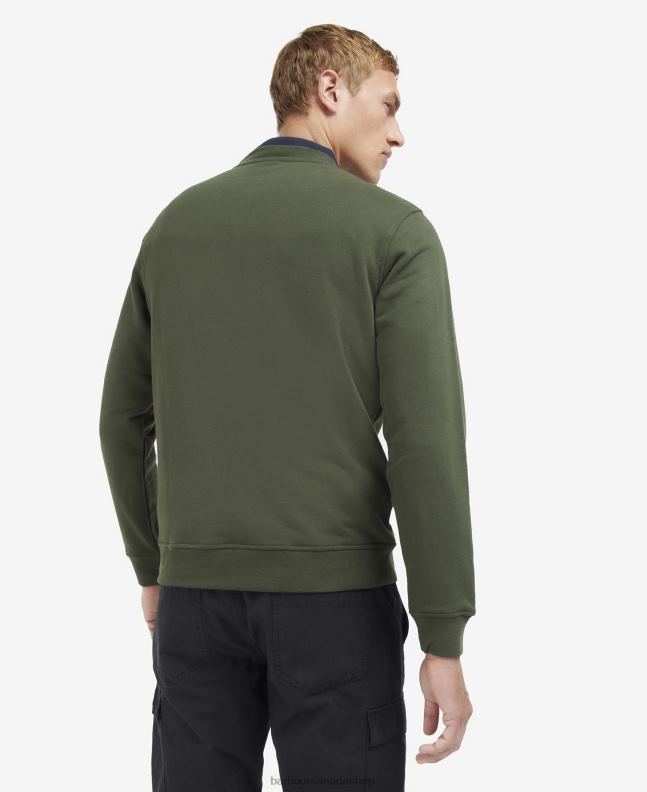 Barbour Clothing Men Cavalry Sand Roadster Crew Neck Sweater 2BB2F1067