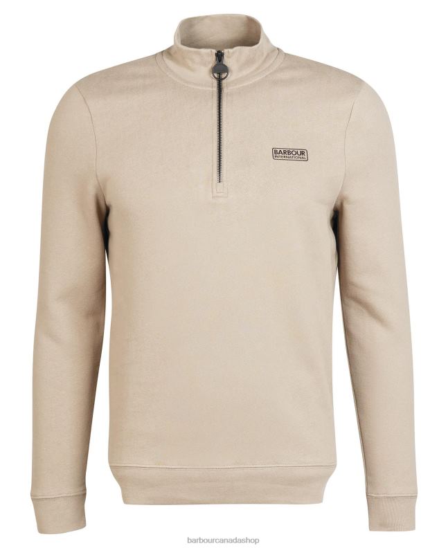 Barbour Clothing Men Forest Essential Half Zip Sweatshirt 2BB2F1069