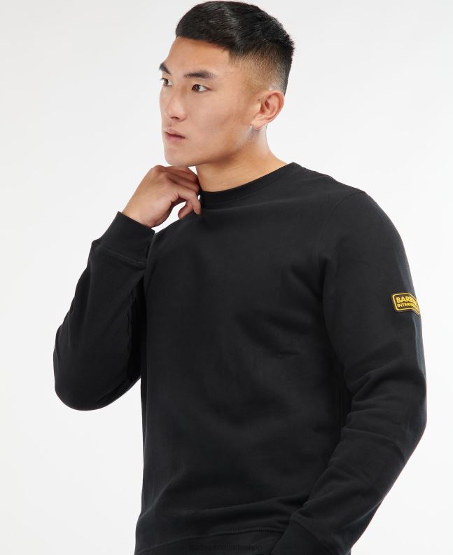 Barbour Clothing Men Forest Green International Pullover Badge 2BB2F1008