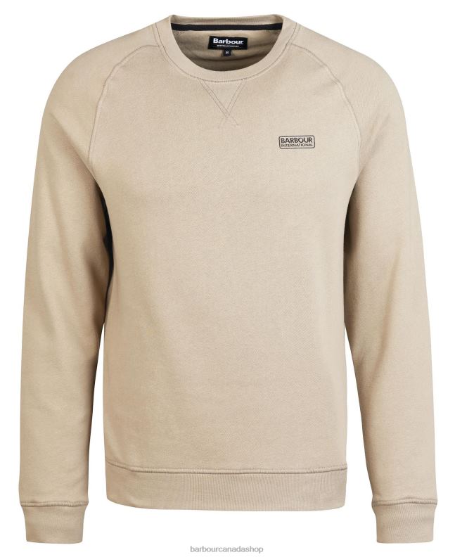 Barbour Clothing Men Powder Blue Essential Crew Neck Sweatshirt 2BB2F1072