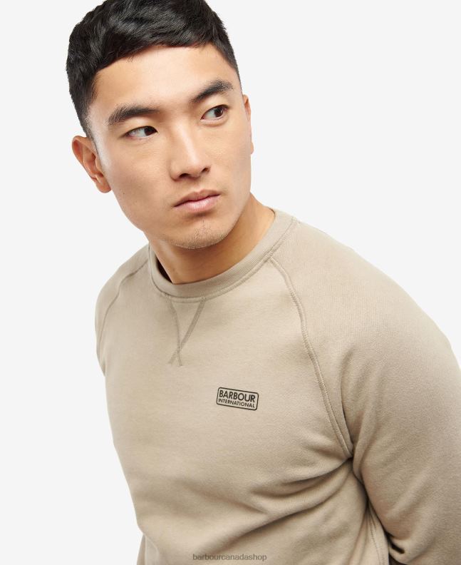 Barbour Clothing Men Powder Blue Essential Crew Neck Sweatshirt 2BB2F1072