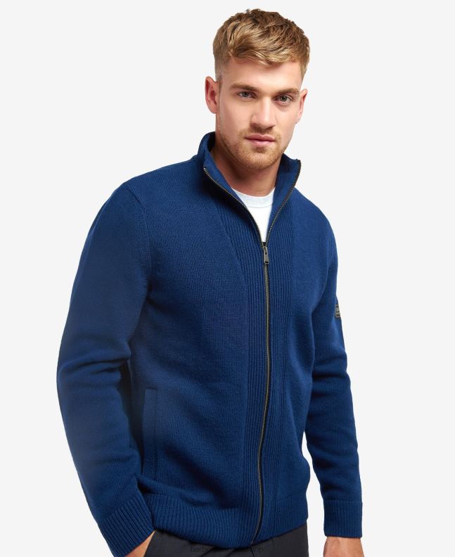 Barbour Clothing Men Deep Blue Alloy Knit 2BB2F1129