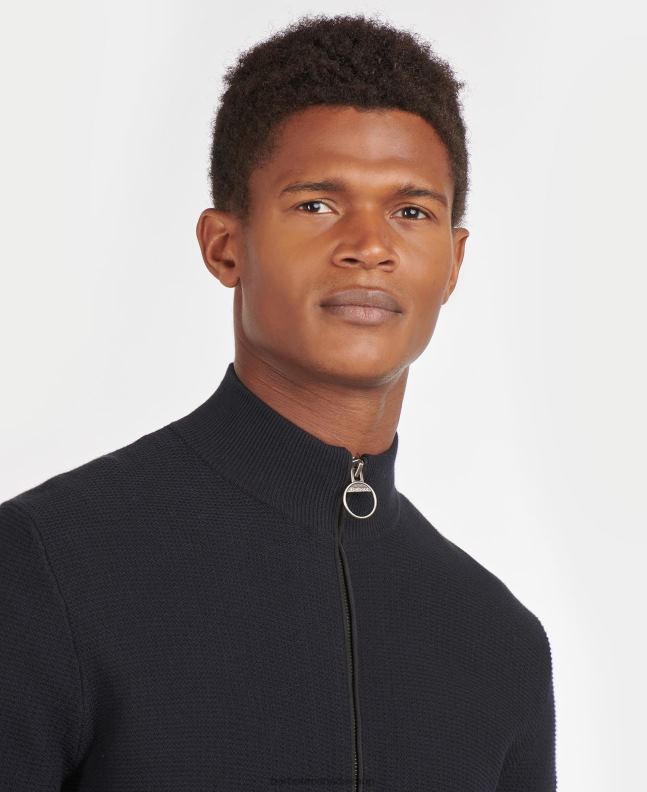 Barbour Clothing Men Grey Marl Abhainn Zip Through Sweater 2BB2F1084