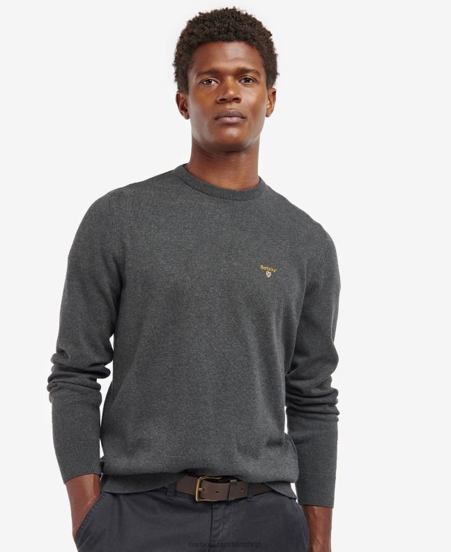 Barbour Clothing Men Navy Organic Crew Jumper 2BB2F1124