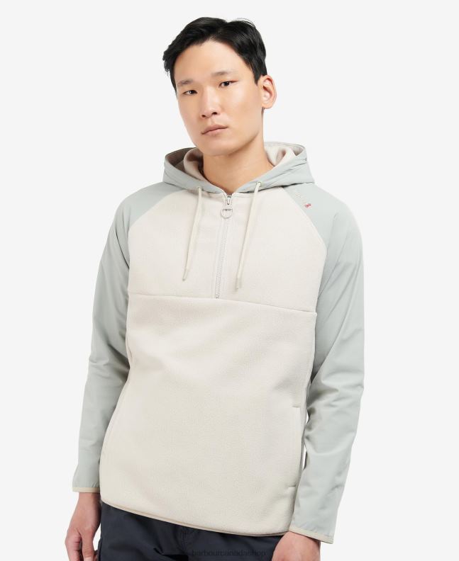 Barbour Clothing Men Paloma Newfield Half-Zip Fleece Hoodie 2BB2F1132